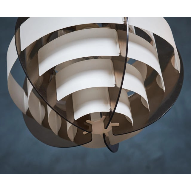 Vintage Danish Pendant Lamp by Flemming Brylle and Preben Jacobsen For Sale - Image 6 of 10
