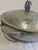 Silver Vintage Hammered Aluminum Lidded Serving Dish With Tulip Finial For Sale - Image 8 of 15