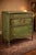 Berkey & Gay Rococo Revival Hand-Painted Secretary Chest, Original Green Finish, C. 1920s For Sale - Image 9 of 9