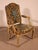 19th Century Louis XV Carved and Painted Armchair For Sale - Image 12 of 12