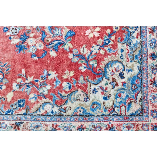 Large Middle Eastern Mashad Rug For Sale - Image 4 of 9