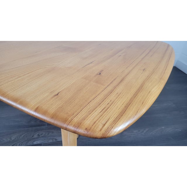 Grand Windsor Extending Dining Table from Ercol, 1970s For Sale - Image 12 of 15