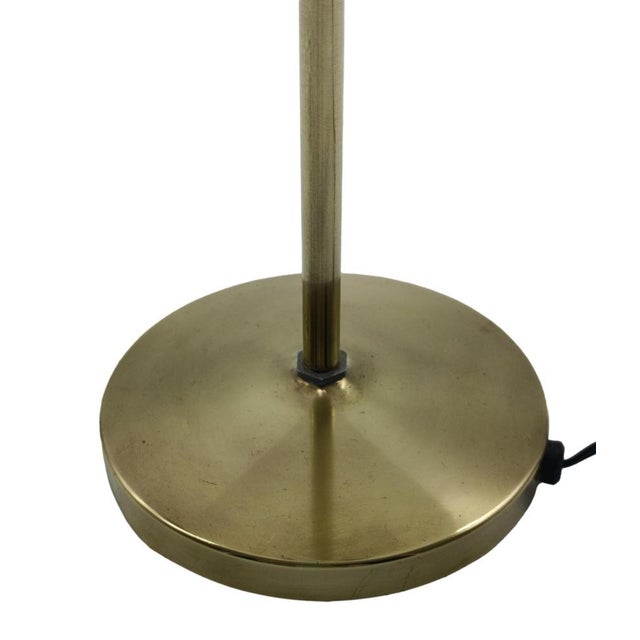 Arenzano' table lamp by Ignazio Gardella in brass and glass. In 1956, the master Ignazio Gardella created the Arenzano...