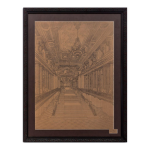 Emile Benard Beaux Arts Architectural Rendering