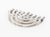 Silver Postmodern Silver Plate Balancing Menorah For Sale - Image 8 of 8