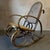 Vintage bentwood and cane Thonet style rocking chair. Approximate dimensions: Width: 55cm Depth: 90cm Height: 98cm Seat...