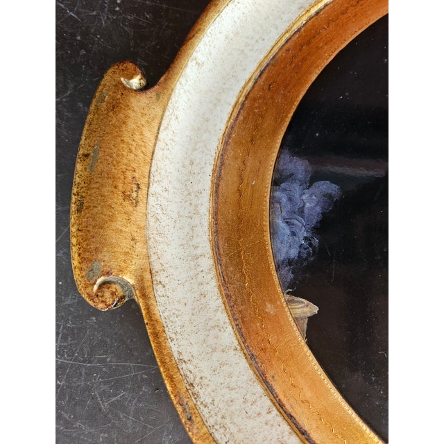 Italian Beautiful Gilt Wood Florentine Tray Depicting the Three Graces For Sale - Image 3 of 6