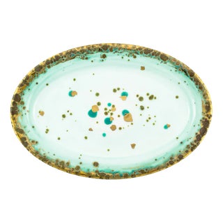 Oval Rim Platter Michelangelo For Sale