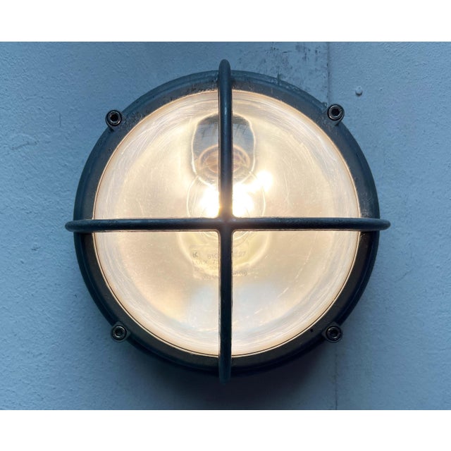 Mid-Century Modern Danish Outdoor Skot Wall Lamp in Metal by Lauritz Knudsen for Louis Poulsen, 1960s For Sale - Image 12 of 18
