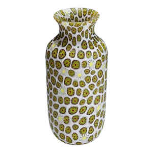 Vase With Redentore and Kiku Murrines Ermanno Toso for Fratelli Toso 1960s