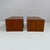 Mid-Century Modern Mid-Century Modern Italian Sewing Chests in Wood from Seta Faro, 1960s, Set of 2 For Sale - Image 3 of 14