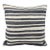 Turkish Hemp Pillow Cushion Natural Beige Black Pillow Cushion Cover 24x24 For Sale