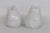 Mid 20th Century Mid 20th Century Ceramic Salt and Pepper Shakers White Cats Holding Beige Fish - a Pair For Sale - Image 5 of 8