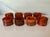 Boho Chic Vintage Tortoise Motif Lucite Napkin Rings - Set of 8 For Sale - Image 3 of 8