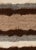 Taurus collection modern striped handmade goat hair rug by Doris Leslie Blau Size: 5'4" × 7'7" (162 × 231 cm) Naturally...