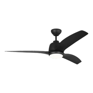 Visual Comfort Fan Avila 54" LED Ceiling Fan in Midnight Black