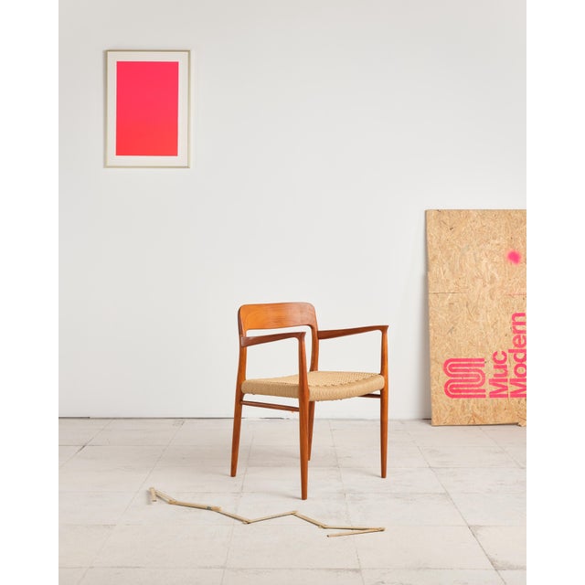Teak No. 56 Armchair by Niels O. Møller for J. L. Moller, 1950s For Sale - Image 6 of 18