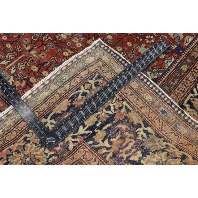 Early 20th Century Antique Persian Sarouk Farahan Rug - 08'05 X 12'06 For Sale - Image 5 of 9