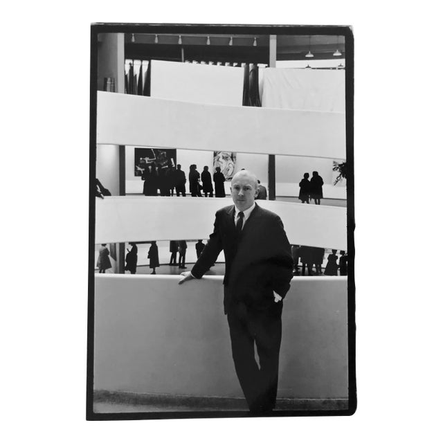 Fred W. McDarrah, Vintage Silver Gelatin Photograph Guggenheim Museum Architecture Photo Alloway, 1964 For Sale
