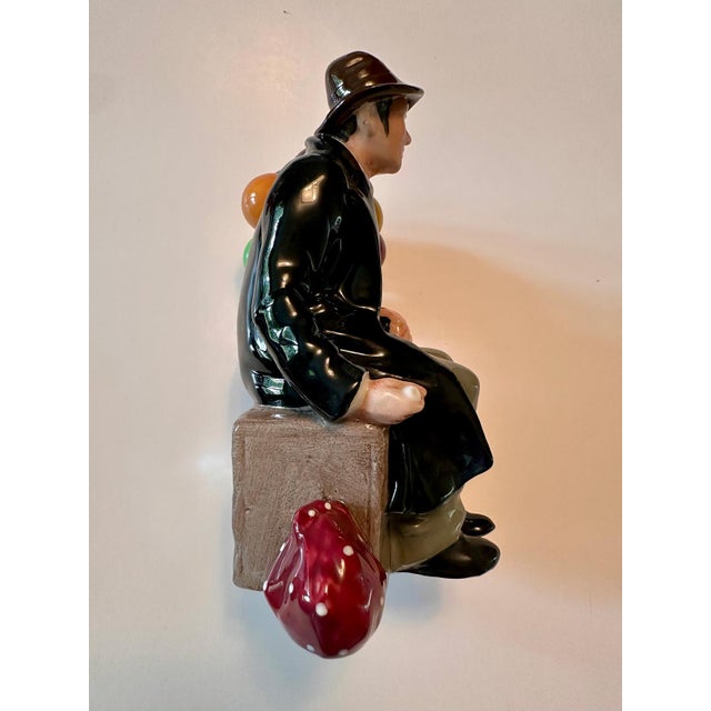 Mid 20th Century Vintage Royal Doulton “The Old Balloon Seller” & “The Balloon Man” Figurines For Sale - Image 5 of 17
