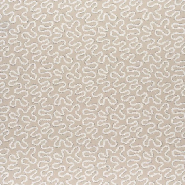 Not Yet Made - Made To Order Sample - Schumacher Zoelie Fabric in Natural For Sale - Image 5 of 5