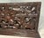 Antique Hand Carved German Black Forest Wood Reticulated Dresser Spool Box For Sale - Image 9 of 12