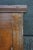 Antique Mission Oak Arts & Crafts Triple Bookcase Curio Display Cabinet 61" For Sale - Image 9 of 15