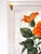 Contemporary Orange Tropical Hibiscus - Hand Textured Orange Flower Art For Sale - Image 3 of 5