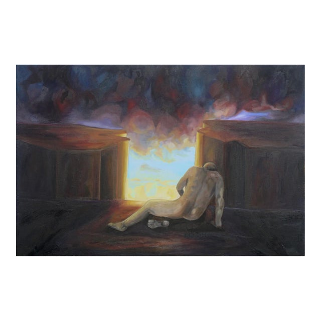 Looking Down the Chasm - After Pat Klein For Sale