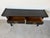 Mid-Century Modern Vintage Century Furniture Chinoiserie Black Lacquered Ebonized Console Sofa Table For Sale - Image 3 of 12