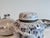Studio Ceramics Set of Lidded Box, Handled Vase and Two Candlesticks by Serocka, Germany, 1970s, Set of 4 For Sale - Image 6 of 15