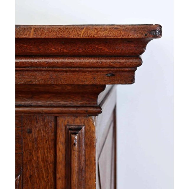 Neo-Renaissance Carved Oak Cabinet For Sale - Image 6 of 7
