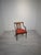 Brown Biedermeier Armchair with Raffia, 1950s For Sale - Image 8 of 15