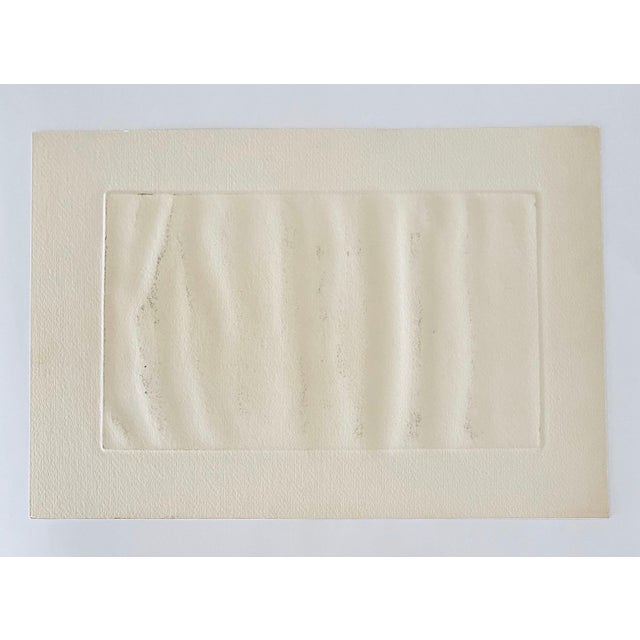 Mid 20th Century Robert A. Birmelin, Man In Field With Dogs, American Modernist Abstract Etching For Sale - Image 5 of 6