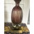 Murano Seguso Blown Glass Amethyst & Gold Lamps For Sale - Image 4 of 8