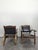 Leather Lounge Chairs, Set of 2 For Sale - Image 4 of 7