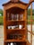 Vintage Glass Corner Display Cabinet, 1980s For Sale - Image 6 of 18