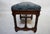 Wood Jacobean Bench With Custom Upholstered Seat For Sale - Image 4 of 9
