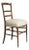 19th Century Napoleon III Chiavari Chair With Upholstered Seat For Sale