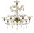 Romantic Murano Glass Chandelier with Floral Accents by Simoeng for Simoeng For Sale
