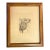 1970’s Original Traditional Rustic English Setter Dog Portrait Etching For Sale