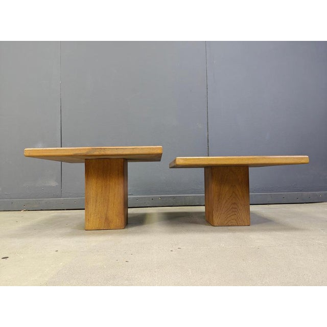 Vintage Wooden Coffee or Side Tables, 1960s, Set of 2 For Sale - Image 10 of 14