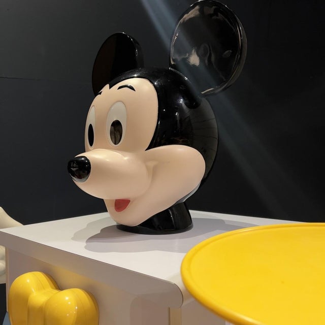 Blue Mickey Mouse Disney by Pierre Colleu, 1980s For Sale - Image 8 of 9