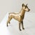 Figurative Polished Brass Doberman Pincher Figural Dog For Sale - Image 3 of 4
