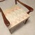 Wood Mahogany Stained Beech Armchair For Sale - Image 7 of 10