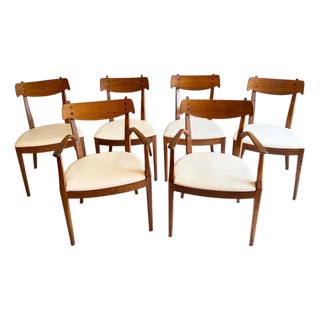 Mid-Century Kipp Stewart for Drexel Declaration Dining Chairs, Circa 1965 - Set of 6 For Sale
