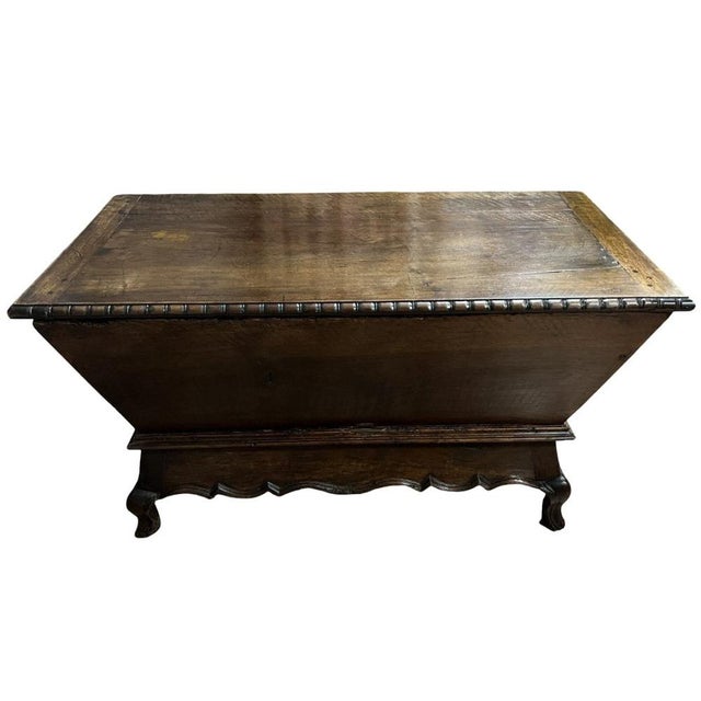 Louis xv style solid walnut dough house louis xv style solid walnut dough bowl, circa 1880 decorated with carved and...