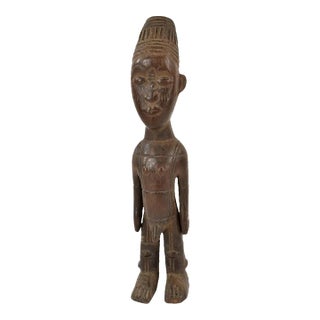 Early 20th Century Mangbetu Standing Male Figure For Sale