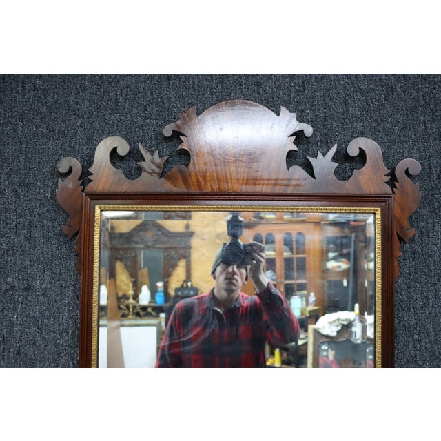 Vintage Henkel Harris Federal Style Mirror For Sale In Philadelphia - Image 6 of 9