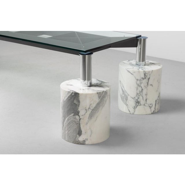 1980s Swiss Postmodern Architect Office Table, 1980s For Sale - Image 5 of 18